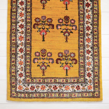 ギャッベ（ルリバフ）　94×62cm（HSS-11807）