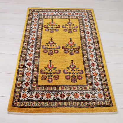 ギャッベ（ルリバフ）　94×62cm（HSS-11807）