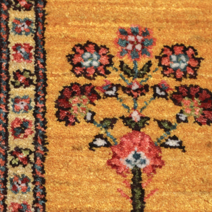 ギャッベ（ルリバフ）　94×62cm（HSS-11807）