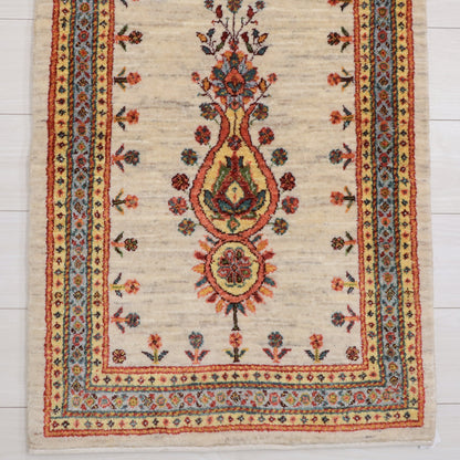 ギャッベ（ルリバフ）　96×64cm（HSS-11808）