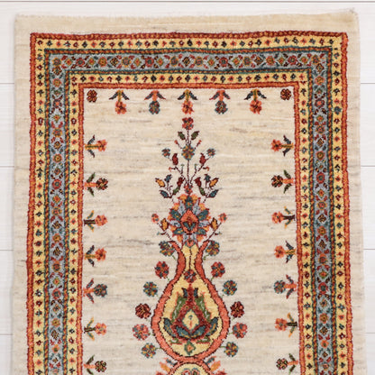 ギャッベ（ルリバフ）　96×64cm（HSS-11808）