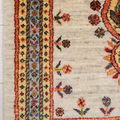 ギャッベ（ルリバフ）　96×64cm（HSS-11808）