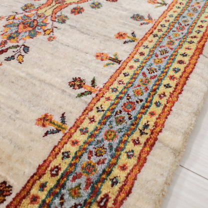 ギャッベ（ルリバフ）　96×64cm（HSS-11808）