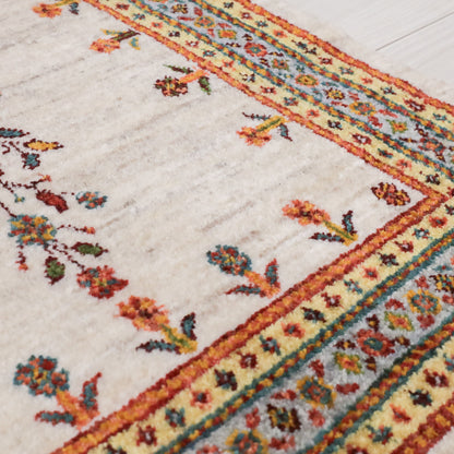 ギャッベ（ルリバフ）　96×64cm（HSS-11808）