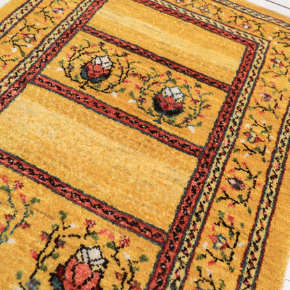 ギャッベ（ルリバフ）　89×62cm（HSS-11809）