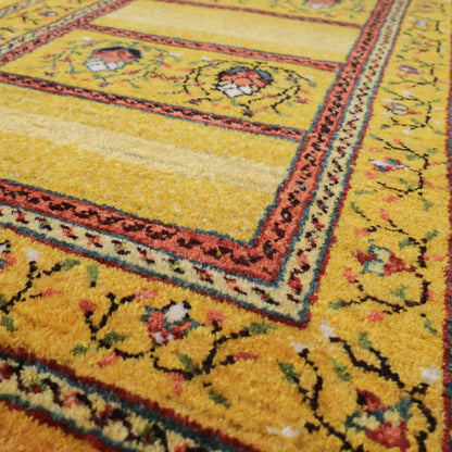 ギャッベ（ルリバフ）　89×62cm（HSS-11809）