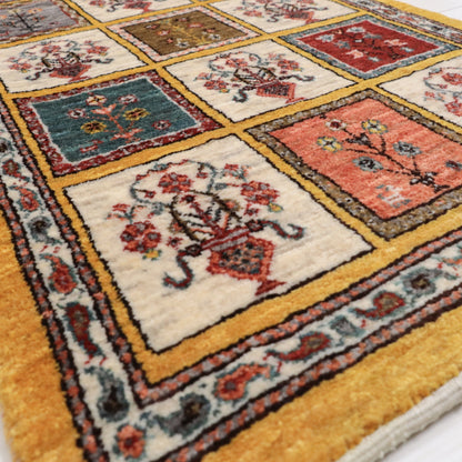 ギャッベ（ルリバフ）　93×65cm（HSS-11810）