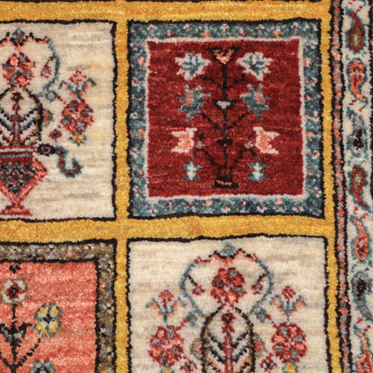 ギャッベ（ルリバフ）　93×65cm（HSS-11810）