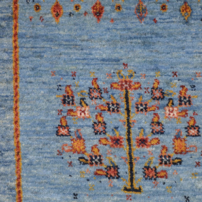 ギャッベ（ルリバフ）　92×65cm（HSS-11812）