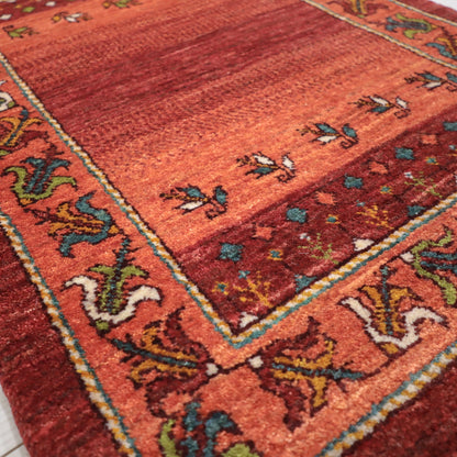 ギャッベ（ルリバフ）　87×61cm（HSS-11813）