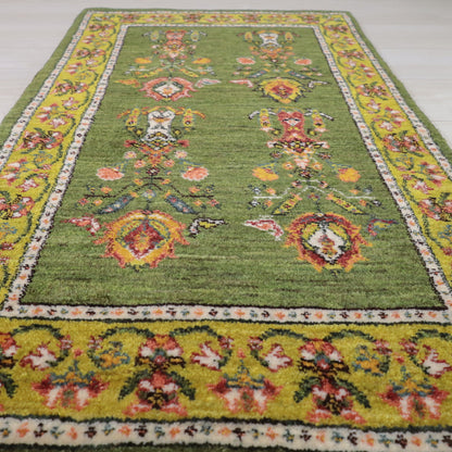 ギャッベ（ルリバフ）　104×61cm（HSS-11814）