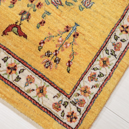 ギャッベ（ルリバフ）　87×69cm（HSS-11815）