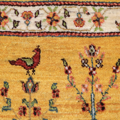 ギャッベ（ルリバフ）　87×69cm（HSS-11815）