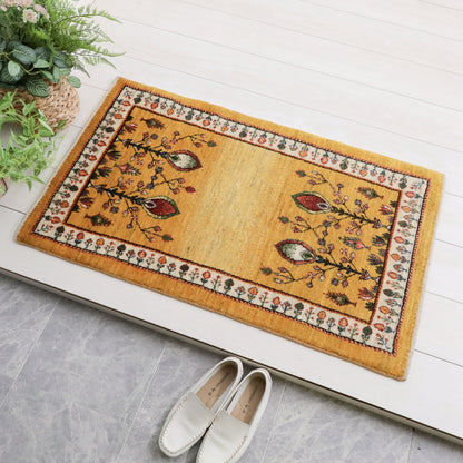 ギャッベ（ルリバフ）　101×59cm（HSS-11816）