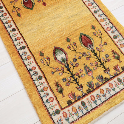 ギャッベ（ルリバフ）　101×59cm（HSS-11816）