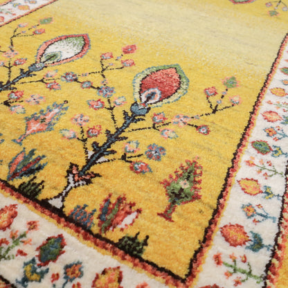 ギャッベ（ルリバフ）　101×59cm（HSS-11816）