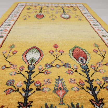 ギャッベ（ルリバフ）　101×59cm（HSS-11816）