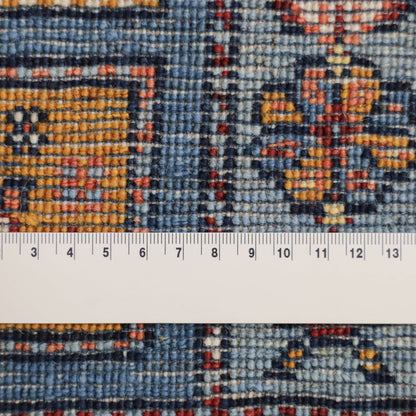 ギャッベ（ルリバフ）　88×61cm（HSS-11817）