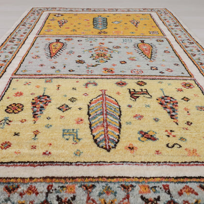 ギャッベ（ルリバフ）　93×63cm（HSS-11818）