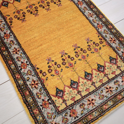 ギャッベ（ルリバフ）　99×62cm（HSS-11823）