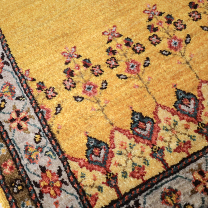 ギャッベ（ルリバフ）　99×62cm（HSS-11823）