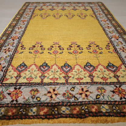 ギャッベ（ルリバフ）　99×62cm（HSS-11823）