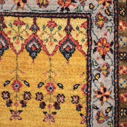 ギャッベ（ルリバフ）　99×62cm（HSS-11823）