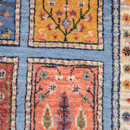 ギャッベ（ルリバフ）　98×53cm（HSS-11824）