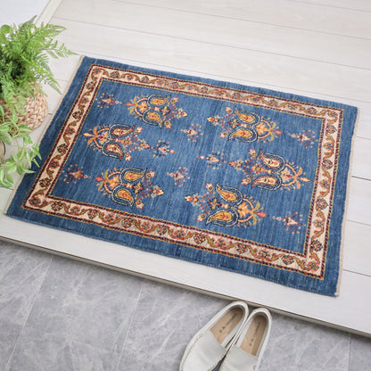 ギャッベ（ルリバフ）　102×67cm（HSS-11825）