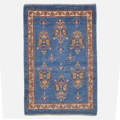 ギャッベ（ルリバフ）　102×67cm（HSS-11825）