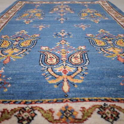 ギャッベ（ルリバフ）　102×67cm（HSS-11825）