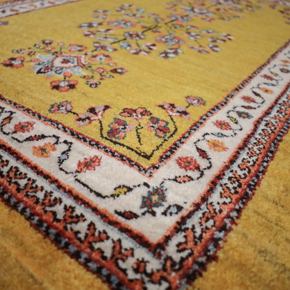 ギャッベ（ルリバフ）　100×66cm（HSS-11827）