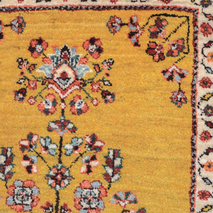 ギャッベ（ルリバフ）　100×66cm（HSS-11827）