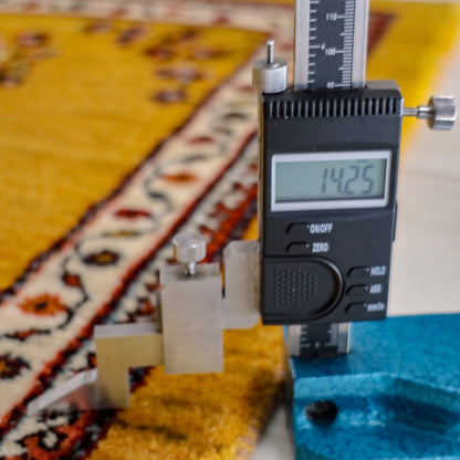 ギャッベ（ルリバフ）　100×66cm（HSS-11827）