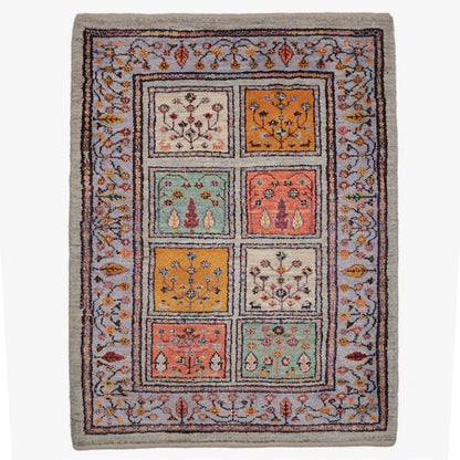 ギャッベ（ルリバフ）　88×66cm（HSS-11829）