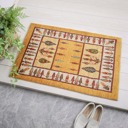 ギャッベ（ルリバフ）　95×62cm（HSS-11830）