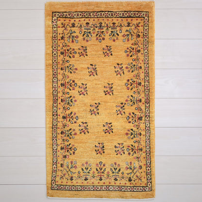 ギャッベ（ルリバフ）　104×58cm（HSS-11831）