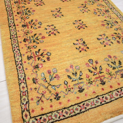 ギャッベ（ルリバフ）　104×58cm（HSS-11831）