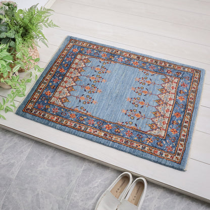 ギャッベ（ルリバフ）　91×64cm（HSS-11832）