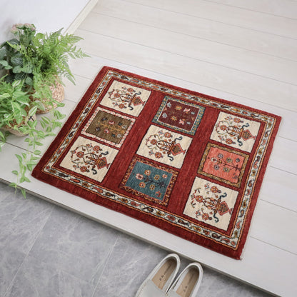 ギャッベ（ルリバフ）　89×66cm（HSS-11833）