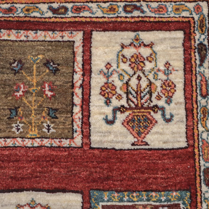 ギャッベ（ルリバフ）　89×66cm（HSS-11833）