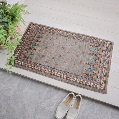 ギャッベ（ルリバフ）　99×57cm（HSS-11834）