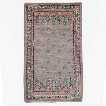 ギャッベ（ルリバフ）　99×57cm（HSS-11834）