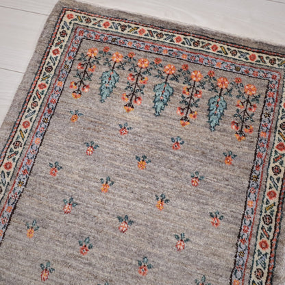 ギャッベ（ルリバフ）　99×57cm（HSS-11834）