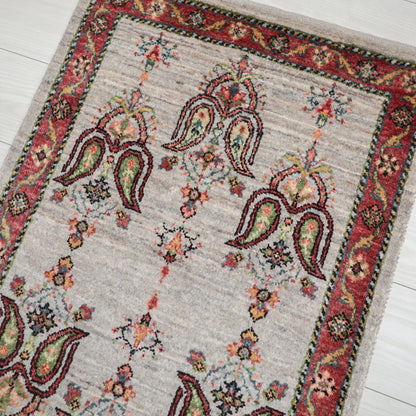 ギャッベ（ルリバフ）　99×62cm（HSS-11837）