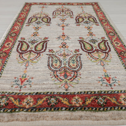 ギャッベ（ルリバフ）　99×62cm（HSS-11837）