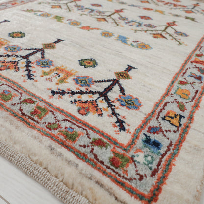 ギャッベ（ルリバフ）　88×62cm（HSS-11838）