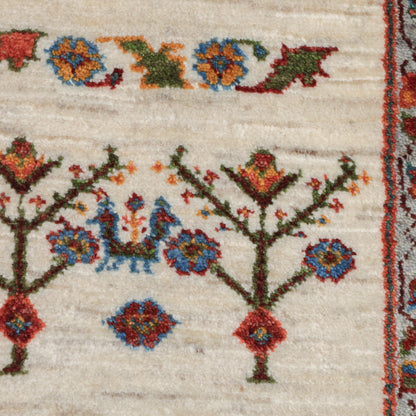 ギャッベ（ルリバフ）　88×62cm（HSS-11838）