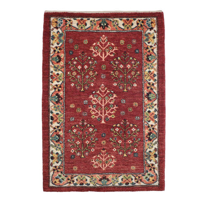 ギャッベ（ルリバフ）　96×63cm（HSS-11839）