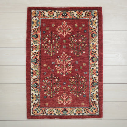 ギャッベ（ルリバフ）　96×63cm（HSS-11839）